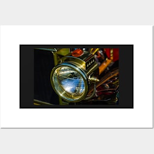 Brassy headlamp Posters and Art